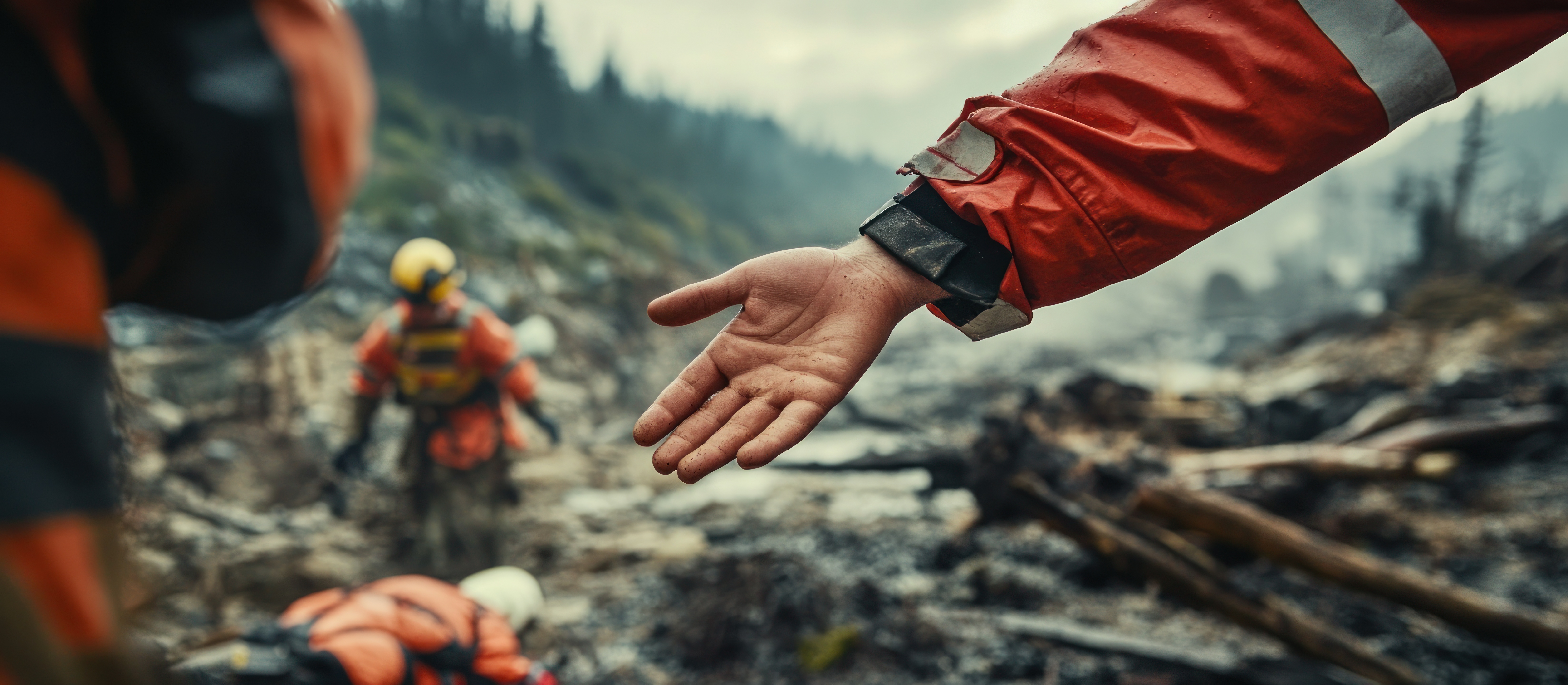 reaching-hand-rescue-team-disaster-zone-forest-fire-aftermath.jpg